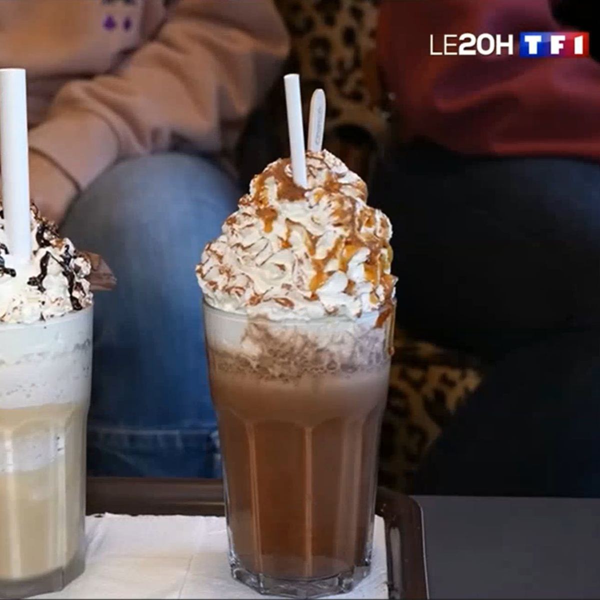 20H de TF1 - Les cafés glacés s'imposent dans les habitudes de consommation des Français